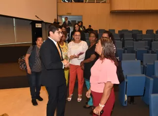 El presidente de la Comisión de Educación de la Asamblea, Jorge Bloise.