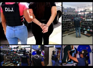 Tras la aprehensión, la sospechosa fue conducida y será presentada ante un Tribunal de Garantías. /  Fotocomposición, PN