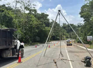 Las obras siguen el cronograma previsto y que el objetivo es restablecer el tránsito de manera total.
