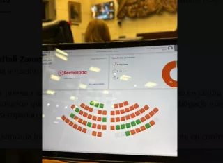 En el 2024, los diputados votaron en contra de la misma propuesta que le permite a los diputados ejercer la profesión de abogados. 