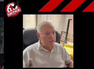 El expresidente Ricardo Martinelli grabó un video desde Colombia, donde se mantiene en calidad de asilado. 