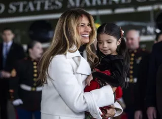 Durante la entrevista en el programa ´Fox & Friends´, Melania Trump dio algunos detalles sobre el documental sobre su figura que se estrena el 30 de enero. Foto. EFE