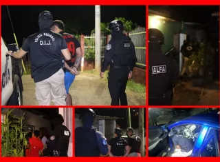 La operación se adelantó en los corregimientos de Pedregal, Tocumen, Juan Díaz y Pueblo Nuevo.  /  Fotocomósición: PN