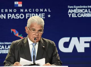 El presidente José Raúl Mulino abrió el Foro de Davos latinoamericano. 
