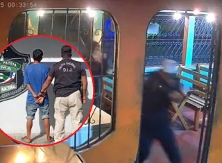 Ambos delincuentes fueron identificados gracias a los videos.  /  Foto: PN