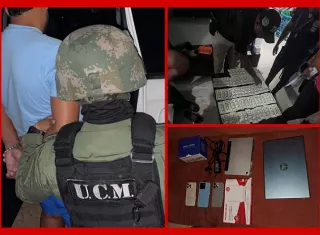 Tras el rastro del botín tres vinculados fueron aprehendidos.  /  Fotocomposición: Eric Montenegro