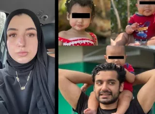 El canadiense Ghussan Iqbal, quien desaparecido misteriosamente el 21 de mayo de 2025 en El Empalme, junto a sus dos hijos de 7 meses y dos años. /  Fotos: Cortesía