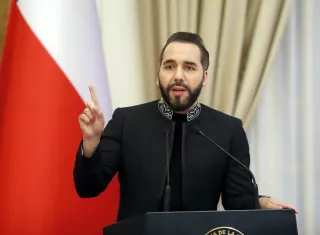 Bukele defiende régimen de excepción y arremete contra ONG. /Foto: EFE