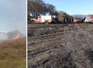 Ante la magnitud de ambos IMAVE, el Cuerpo de Bomberos ha solicitado la colaboración de personal entrenado en extinción de incendios forestales del Sinaproc. /  Fotos: BCBRP