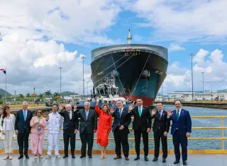 Siete presidentes llegaron a la cita organizada por CAF. 