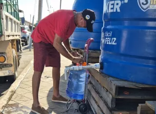 Los tanques de abastecimiento de agua deberán mantenerse operativos durante los días del carnaval, debido a que el sistema aún no estará en condiciones normales. Foto. Thays Domínguez