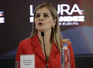 Laura Fernández, precisó que Estados Unidos es el principal socio comercial de Costa Rica y un "aliado confiable" en el combate al crimen organizado y el narcotráfico. Foto. EFE