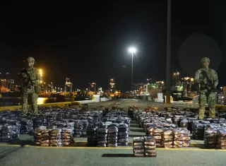 Las 10 toneladas fueron incautadas durante el mes de enero del 2026. 