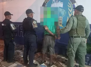 El sospechoso fue aprehendido el 31 de enero.  / Foto: PN