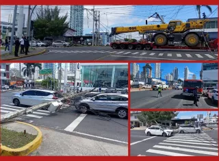 Afortunadamente nadie resultó herido.  /  Fotocomposición: BCBRP