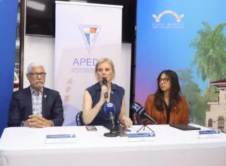 La presidente de Apede Giulia de Sanctis se refirió al tema. 