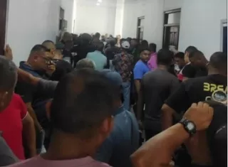 Así se encuentra la Junta Evaluadora de la Policía Nacional.