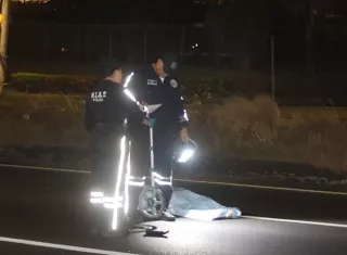 Víctima proyectada 20 metros en fatal atropello frente a Los Pueblos