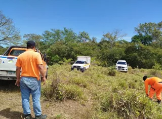 Se desconoce la identidad de la víctima y que no se mantienen reportes de personas desaparecidas en La Ortiga. /  Foto: Sinaproc