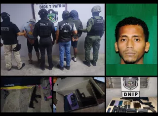 El sospechoso era requerido por un homicidio perpetrado en Pedregal el 3 de diciembre de 2024.  Fotocomposición PN