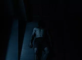 Pinto Santamaría cayó al suelo dentro de su casa, agonizando, mientras su pareja no podía creer lo que ocurría.  /  Foto ilustrativa creada con IA.