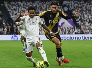 Rodrygo (izq.) ha tenido problemas de lesiones en los últimos meses. Foto: EFE