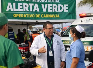 La alerta estará vigente durante todo el carnaval. 
