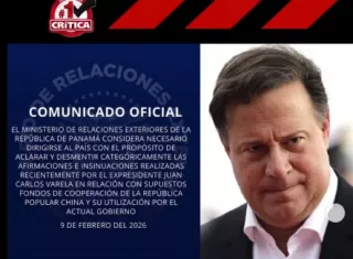 En un comunicado, la Cancillería desmitió al expresidente Juan Carlos Varela. 
