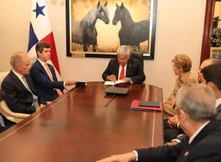 El presidente José Raúl Mulino encabezó la reunión con el Consejo de Política Exterior. 