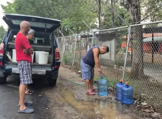 Para asegurar el abastecimiento de agua potable, el IDAAN mantendrá tanques de abastecimiento en diversos puntos de los distritos de Chitré, Los Santos, Guararé y Las Tablas. Foto. Archivo
