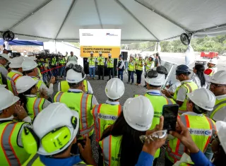 Se acabó la huelga  en el Cuarto Puente tras diálogo entre empresa y obreros
