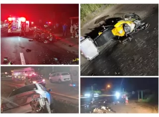 Vistas del accidente mortal en La Chorrera. / Fotocomposición: Eric Montenegro/ BCBRP