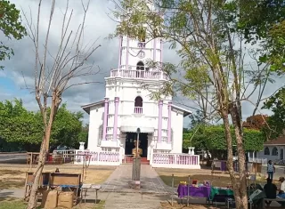 La celebración religiosa en honor al milagroso Cristo Jesús Nazareno congrega a más de 200 mil personas cada año. Foto. Melquíades Vásquuez