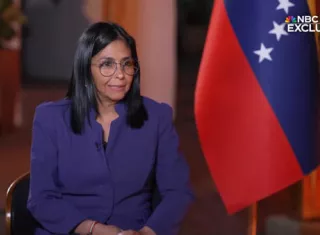 La presidenta encargada de Venezuela, Delcy Rodríguez. Foto: EFE