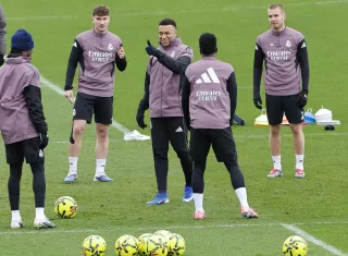 Mbappé supera molestias y refuerza al Real Madrid en semana clave. /Foto: EFE