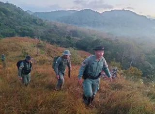 Atrapado con motosierra en área protegida del Camino de Cruces