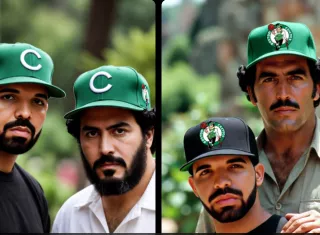 Drake se gastó un billetón por una gorra del capo de la droga, Pablo Escobar