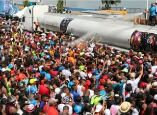 Los culecos inciiaron a las 10 de la mañana y se extienden hasta las 4 de la tarde. 