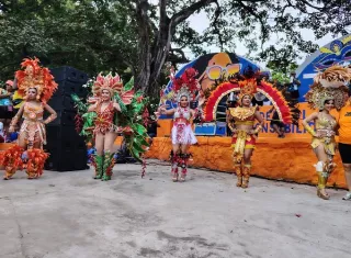 Carnaval: Nacionales y extranjeros se toman el balneario Las Mendozas