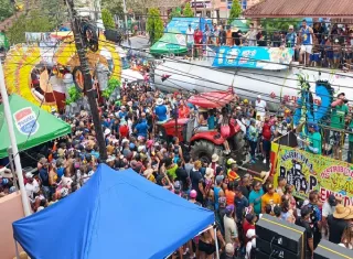 Reinas y tunas brillan en el tradicional carnaval de Ocú, Herrera