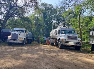 Operativos conjuntos garantizan agua potable y seguridad en carnavales del West