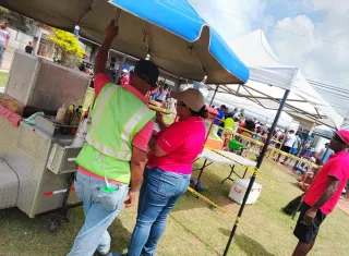 Coronación, seguridad y diversión en Palenque, Costa Arriba de Colón