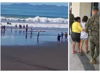 La menor fue trasladada de urgencia al Hospital Dionisio Arrocha, en Puerto Armuelles, donde recibe atención médica.  /  Foto: Senafront