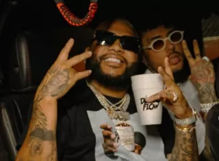 Dímelo Flow se presentó junto a Dalex en Las Tablas