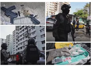 Reciben a tiros a la Policía en 'parking' clandestino que deja 40 retenidos