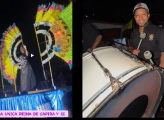 ¡No hubo topón en Capira! Alejandro apoyo a su hermana y hubo fiesta