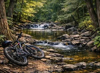 El cadáver presentaba una laceración en el abdomen y otra en la ceja derecha.  /  Imagen generada por IA Copilot