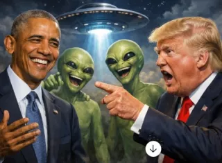 Obama: extraterrestres son reales. Trump lo acusa de revelar secretos