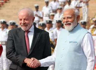 Ambos líderes han elevado la meta de comercio bilateral hasta los 30.000 millones de dólares para 2030. Foto:EFE 