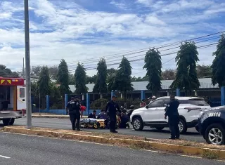 Vistas de la escena del accidente.  /  Foto: azueromedia